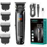 ماشین اصلاح وی جی آر VGR مدل V-972 با تیغه استیل ضد زنگ و برش مستقیم