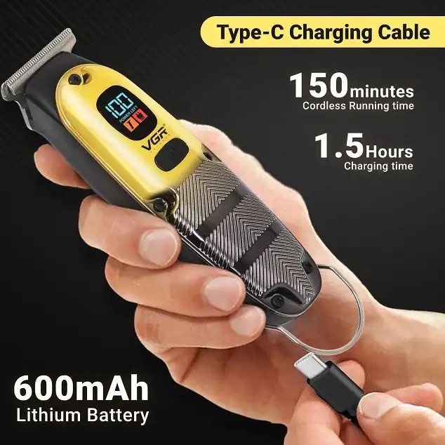 ماشین اصلاح وی جی آر مدل V-981 جشنواره فروش با تکنولوژی برش مستقیم و صفرزن