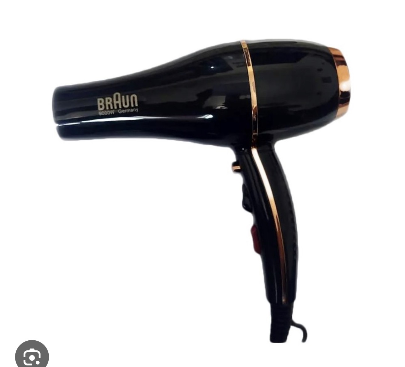 سشوار براون مدل BR-8818 با باد سرد BRAUN 9000 watt