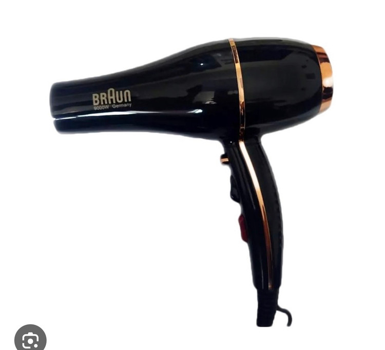 سشوار براون مدل BR-8818 با باد سرد BRAUN 9000 w