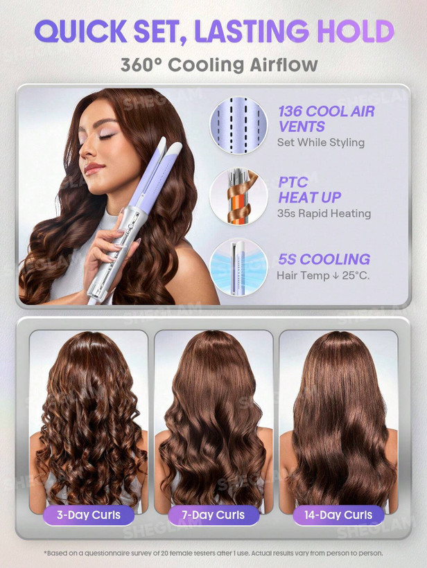 فر کننده مو شیگلم مدل AIRFLOW STYLER PRO سایز ۳۲