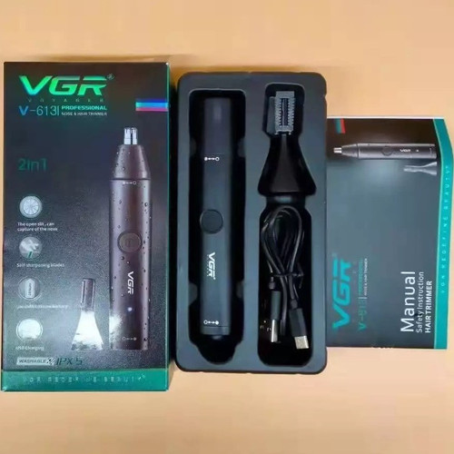 موزن گوش و بینی وی جی آر مدل VGR V-613 ضد آب دوکاره