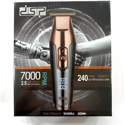 ماشین اصلاح مو DSP 90286A 7000 طلایی اصل پیشکرایه (هزینه ارسال واقعی)