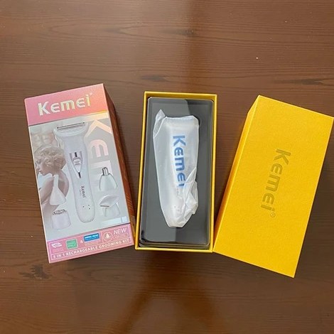 ست اصلاح بانوان کیمی 5 کاره مدل KM-275 گارانتی اصالت کالا و ضمانت مرجوعی در صورت ایراد / پیشکرایه
