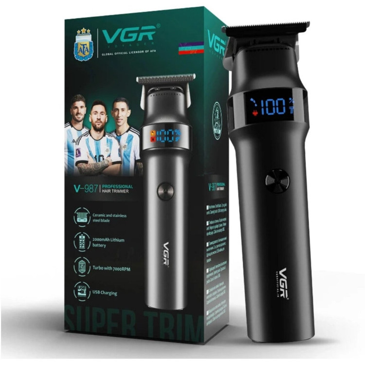 ماشین اصلاح وی جی آر مدل V-987 اصل پیشکرایه(هزینه ارسال واقعی)