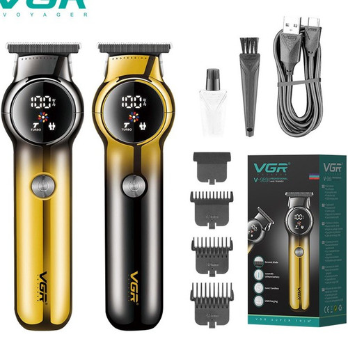 ماشین اصلاح وی جی آر مدل VGR V-989 با تیغه استیل ضد زنگ و برش مستقیم