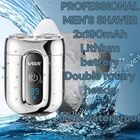 ریش تراش وی جی آر مدل VGR V-342 ضد آب با برش چرخشی