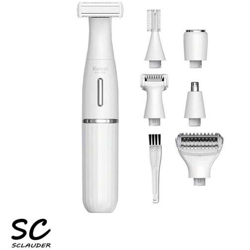 اپیلاتور کیمی مدل KM-3523 ست اصلاح ۶ کاره بدون حساسیت